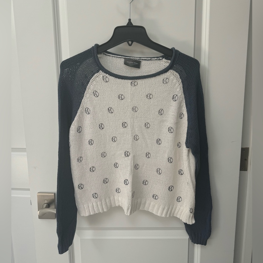 Wooden Ships Baseball Sweater